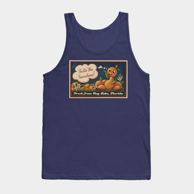 Florida Fresh Squeezed Tank Top by jfeldmanart